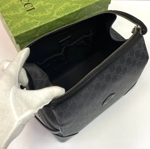 Косметичка Gucci GG с логотипом Interlocking G