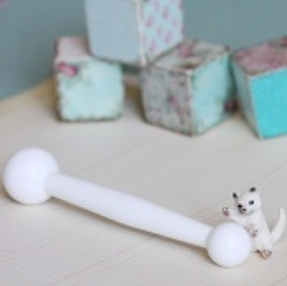 Джамбо большой пластиковый. Стек с шариками гантель.