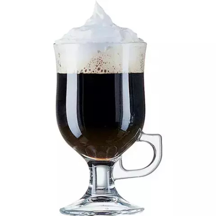 Бокал для горячих напитков «Айриш Кофе» стекло 240мл D=75/90,H=140мм прозр