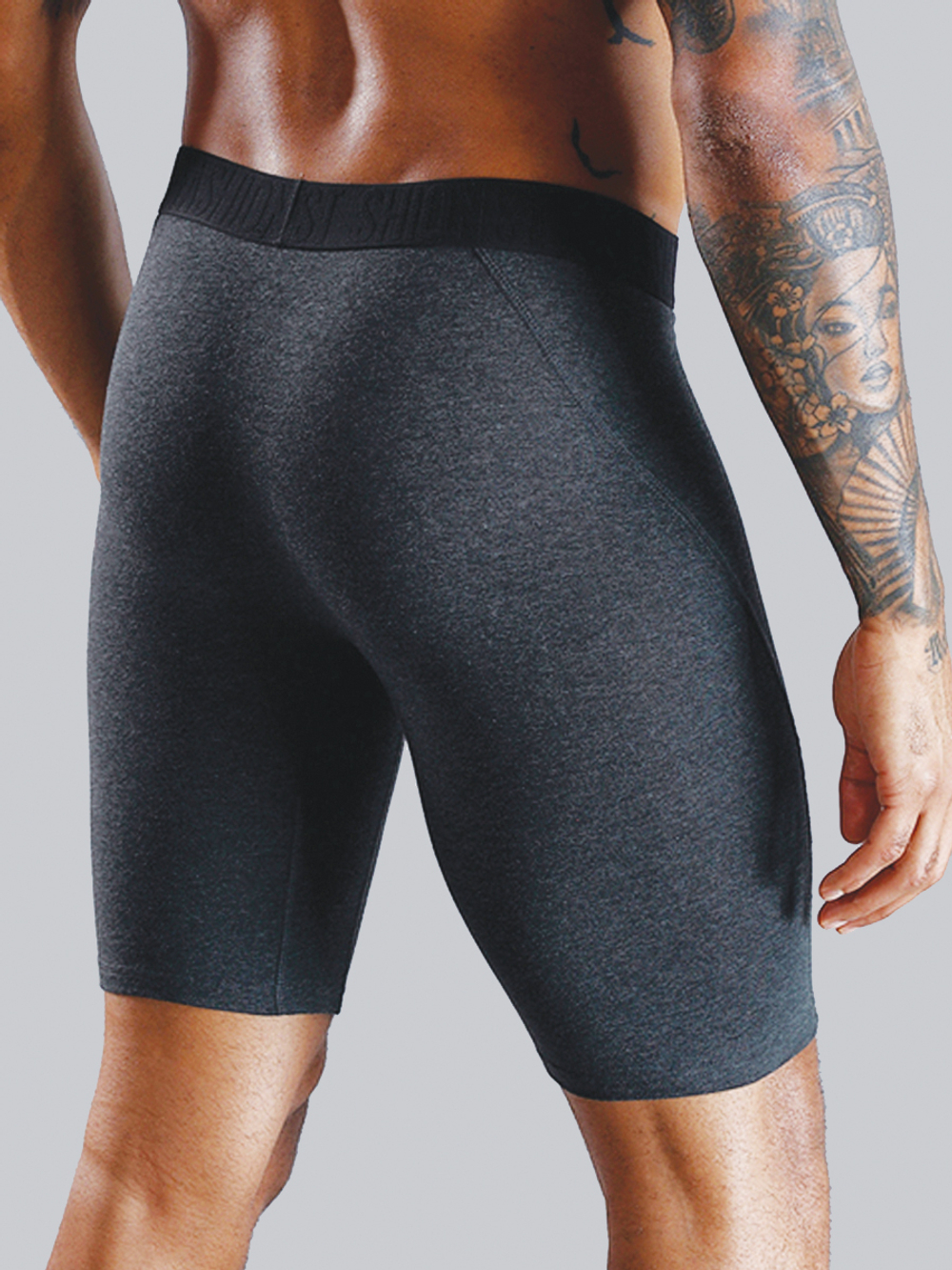 Удлиненные мужские трусы боксеры