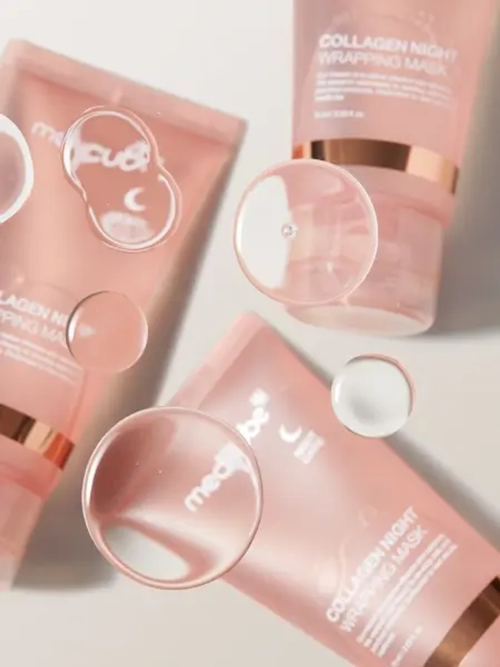 MEDICUBE Маска коллагеновая ночная Collagen Night Wrapping Mask (75 мл)