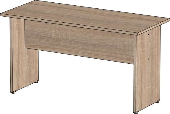 Стол письменный Стандарт Про дуб сонома