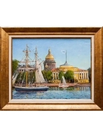 Картина маслом "Санкт-Петербург" Воробьев