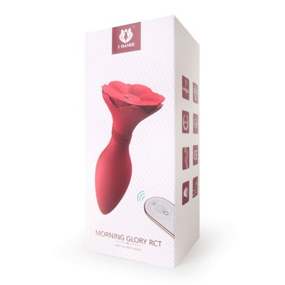 ВИБРОМАССАЖЁР 9 режимов вибрации, L рабочей части 100 мм D 39 мм, дистанционный пульт