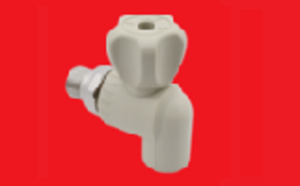 Кран угловой для радиаторов FV Plast