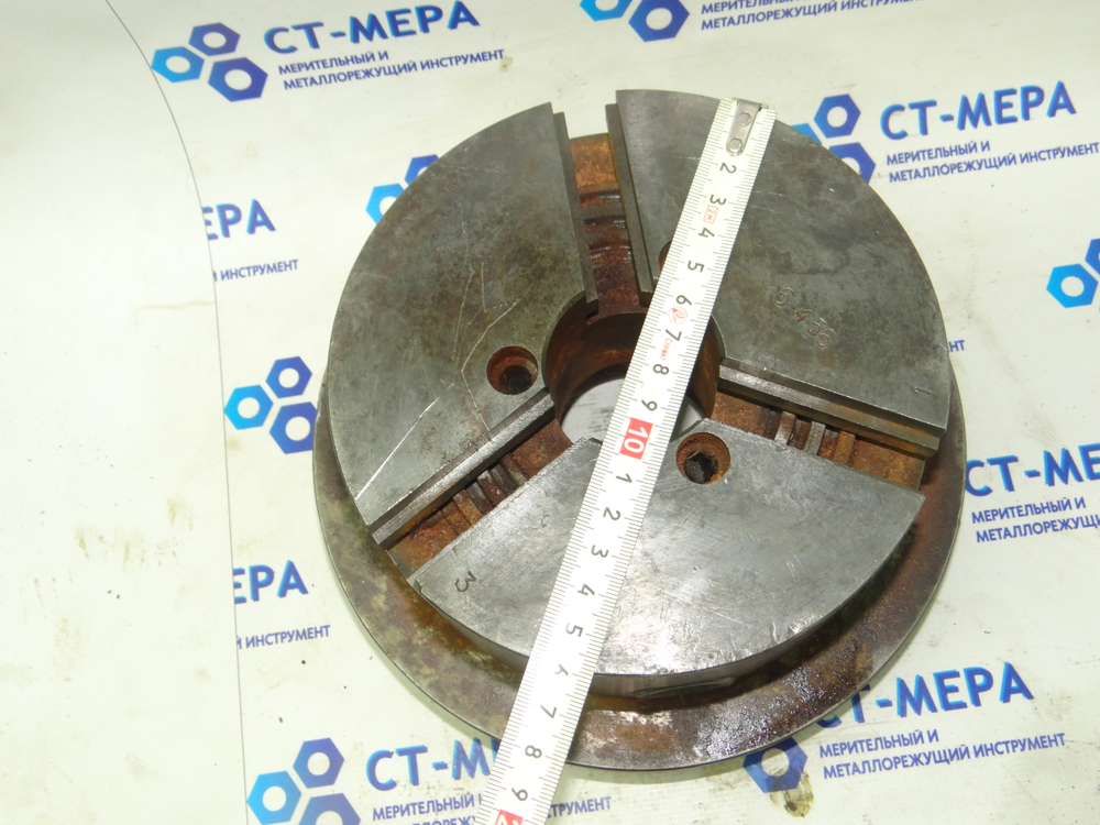 Патрон токарный 3-х кулачковый 160мм (арт. 25116)