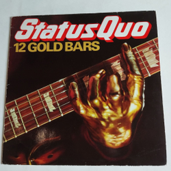 Винтажная виниловая пластинка LP Status Quo 12 Gold Bars (Holland 1980) Paper Plane