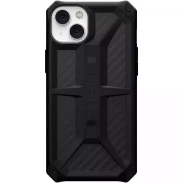 Чехол Uag Monarch для iPhone 14 Plus 6.7", цвет карбон (Carbon Fiber)