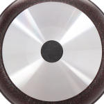 Сковорода алюминий, 24 см, антиприг, Kukmara, Granit Ultra, красн, сга242а, съем руч