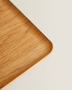 ZARA HOME ПРЯМОУГОЛЬНЫЙ НЕСКОЛЬЗЯЩИЙ ПОДНОС