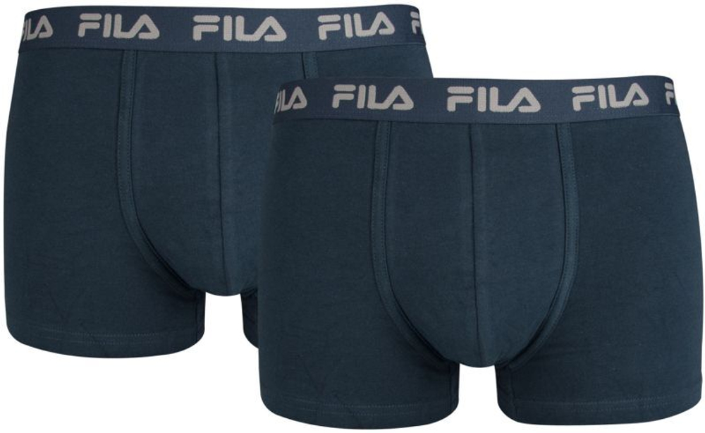 Мужские спортивные боксеры Fila Man Boxer 2P - белый