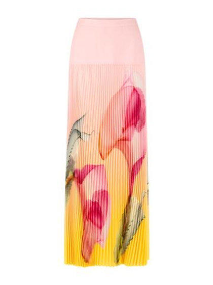 Marc Cain Юбка плиссированная с цветочным принтом