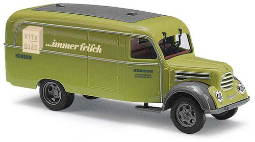 Развозной фургон Robur Garant K30, Konsum (H0, 1:87)