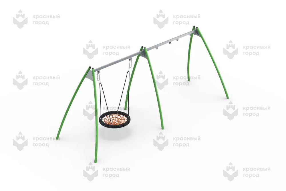 Качели металлические тип-1 Гнездо
