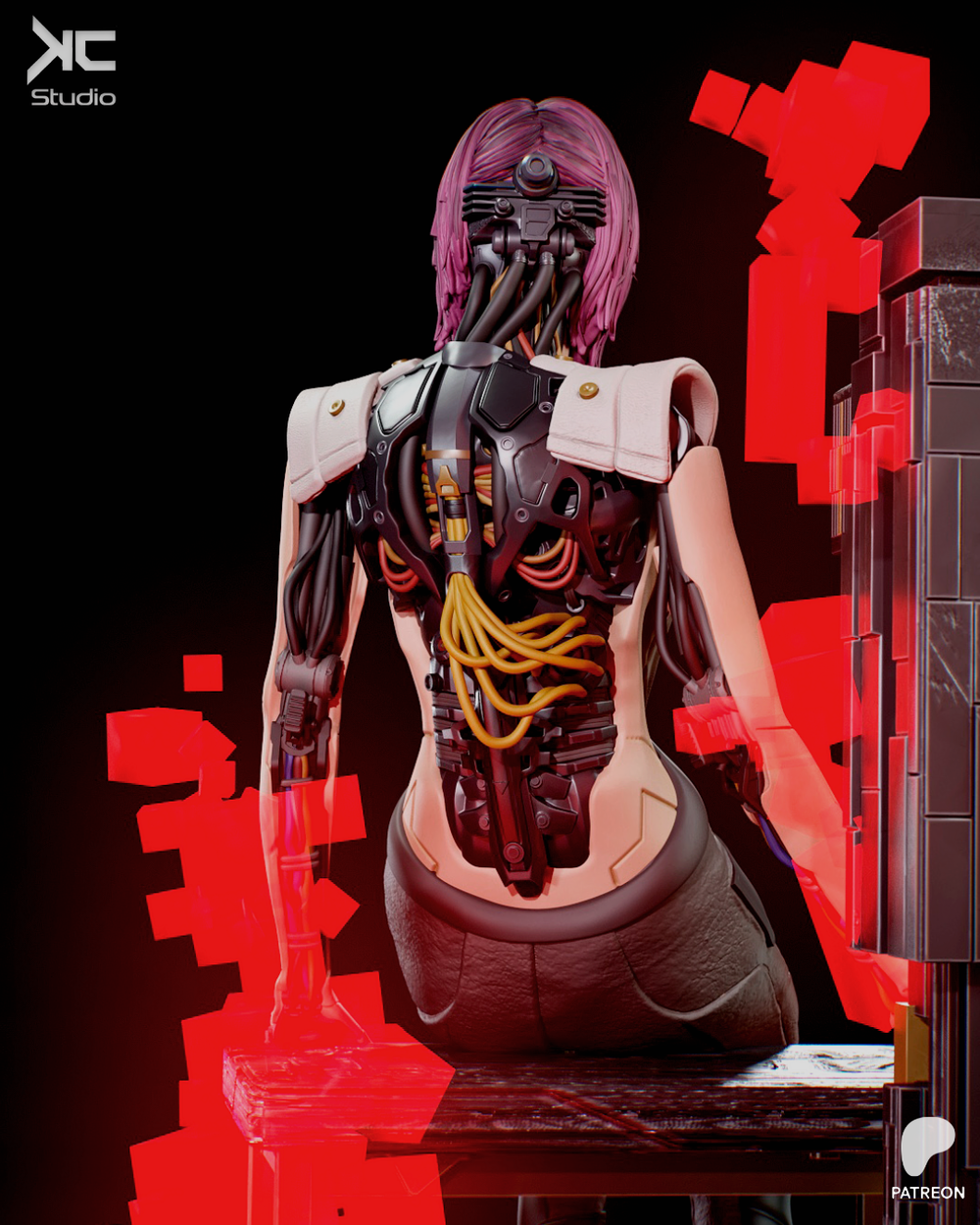 Фигурка Songbird киберпанк