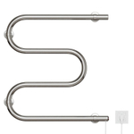 Полотенцесушитель MIXLINE SIMPLE M 50x60 (кнопочный выкл, 184 Вт) ХРОМ