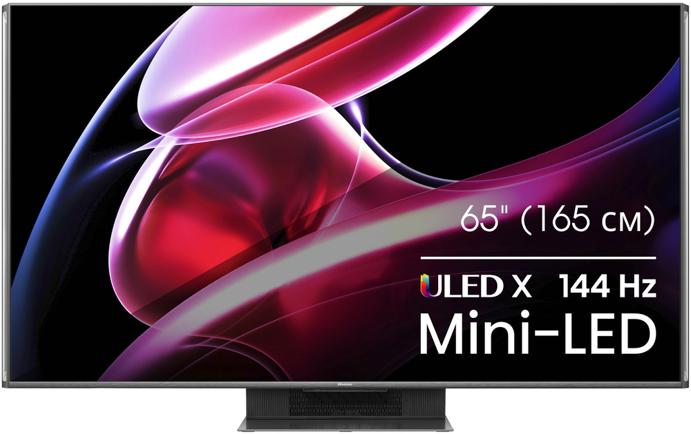 Телевизор LED Hisense 65" 65UXKQ темно-серый 4K Ultra HD 120Hz DVB-T DVB-T2 DVB-C DVB-S DVB-S2 USB WiFi Smart TV