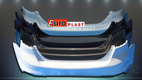 Задний бампер в цвет Ford Focus 3 2011-2014 седан
