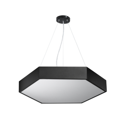 Светильник LED ЭРА Geometria SPO-121-W-40K-038 Hexagon 38Вт 4000К 4000Лм IP40 600*600*80 белый подвесной
