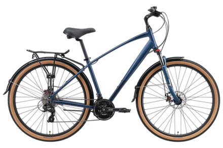 Велосипед Stark'24 Touring 28.2 D темно-синий матовый/черный 18"