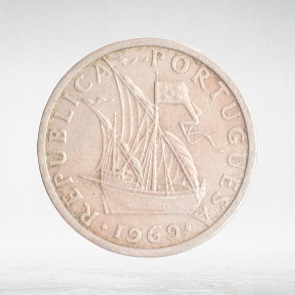 Portugal, 2.50 Escudos, 1969, VF