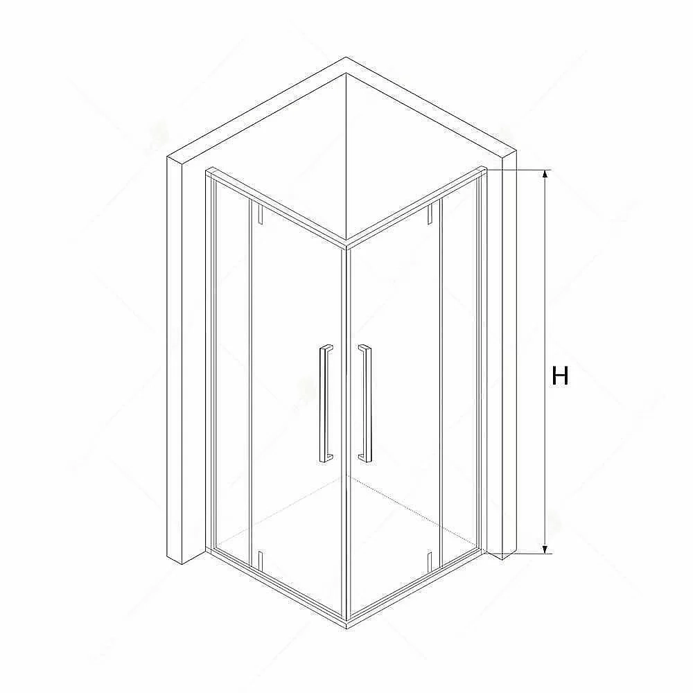 Душевой уголок RGW Stilvoll SV-33B 90x90