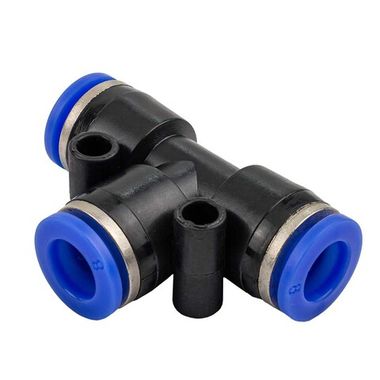 Фитинг T-образный для пластиковых трубок 8мм Forsage F-SPE08