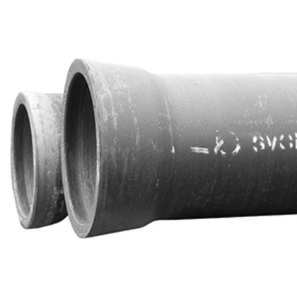 Труба чугунная ВЧШГ Ду 500 напорная L=6м ЛАК + ЦПП RJ