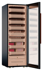 Шкаф для сигар MEYVEL MC-376BK (PRO)
