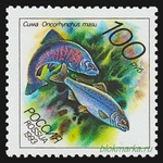 Россия 1993 г № 104-108 Серия Животные морей Тихоокеанского региона Чистая MNH **