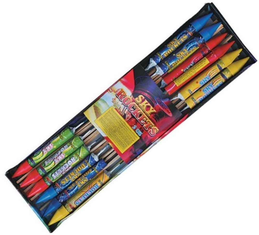 Набор ракет "Sky Rockets" GWR6101 к-т 12шт * 0,7"
