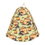 Шапка для бани и сауны с орнаментом «Капибара» «Банные штучки», войлок