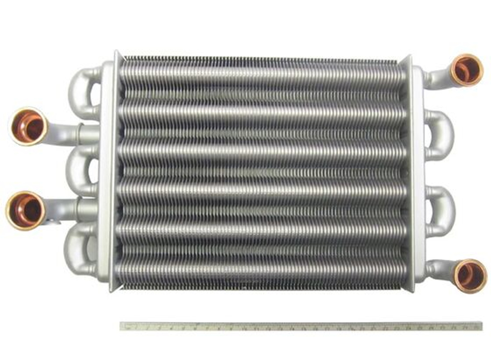 Теплообменник битермический для котлов Baxi/Westen 5700520