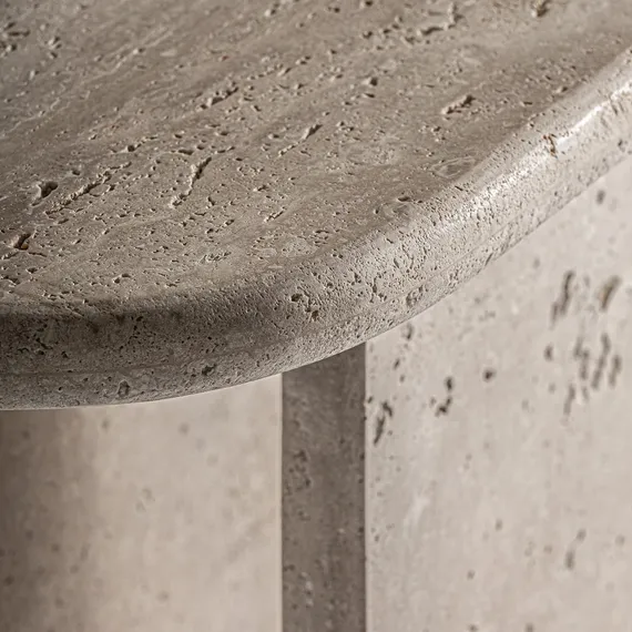 Консольный столик Clar из травертина