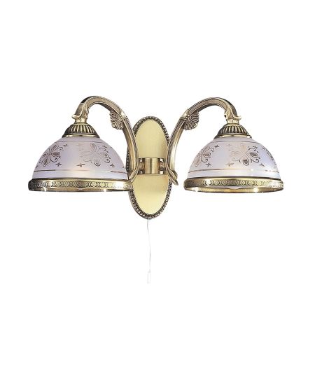 Двухламповое бра Reccagni Angelo A.6002/2