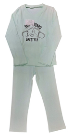 Пижама для мальчиков BR3-002 р.32 мятн.скейт (Boru)