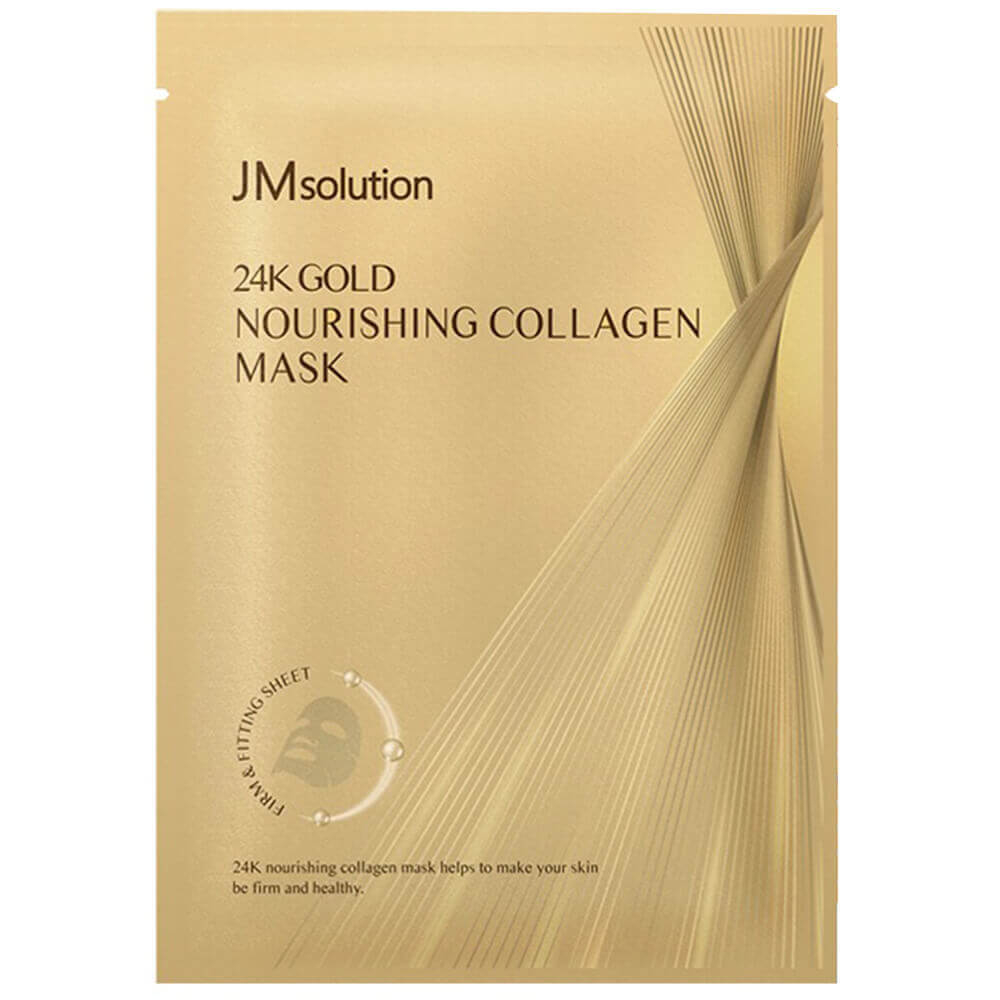 JMsolution 24K Gold Nourishing Collagen Mask питательная омолаживающая маска с коллагеном и золотом