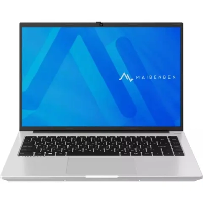 Ноутбук Maibenben S14B-R560UM 14.5" 3K 120Hz IPS AMD R5-6600H, 16Gb, 512Gb SSD, Linux, серебристый
