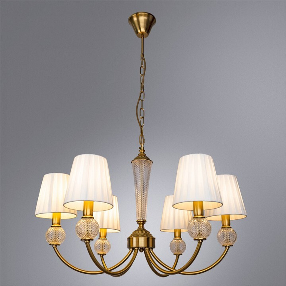 Подвесная люстра Arte Lamp A7301LM-6PB