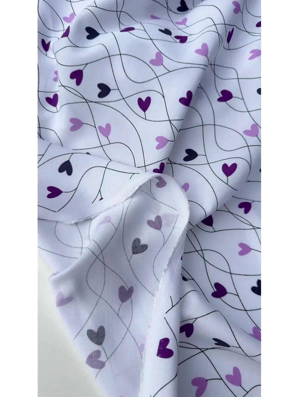 Ткань вискозный штапель для шитья и рукоделия