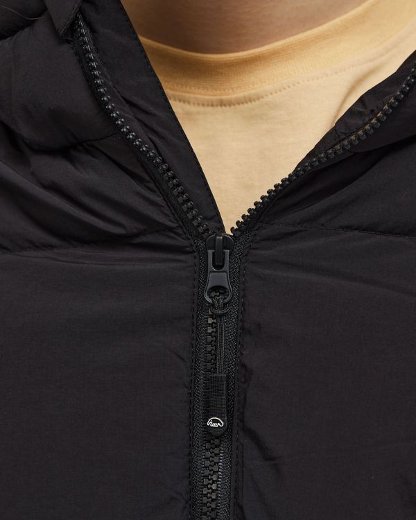 Пуховик AW25 Downjacket Hooded Crispy черный - фото 5