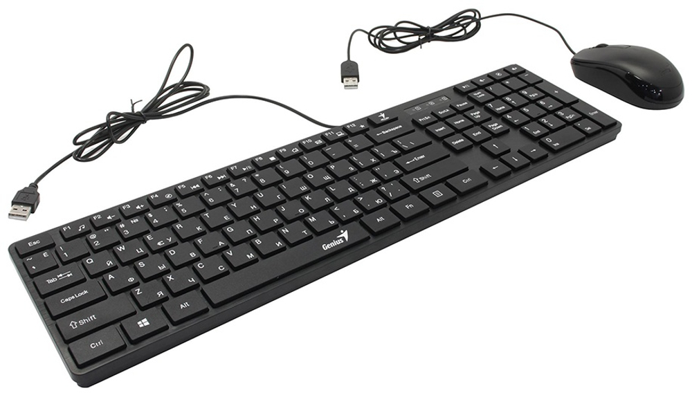 Клавиатура Genius SLIMSTAR C126 черный