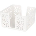 Салфетница Лира квадратная, Белый