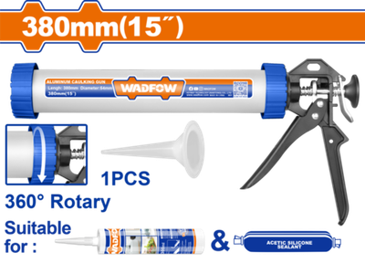 Пистолет для герметика 380 мм (4/12) WADFOW WCG5315