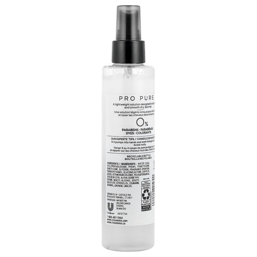 TRESemmé, Pro Pure, несмываемый кондиционер-спрей, для расчесывания и разглаживания волос, 180 мл (6,1 жидк. унции)