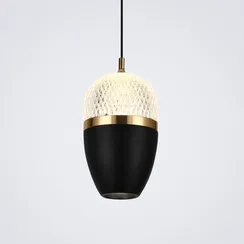 Подвесной светильник LED4U L8754-1 BK