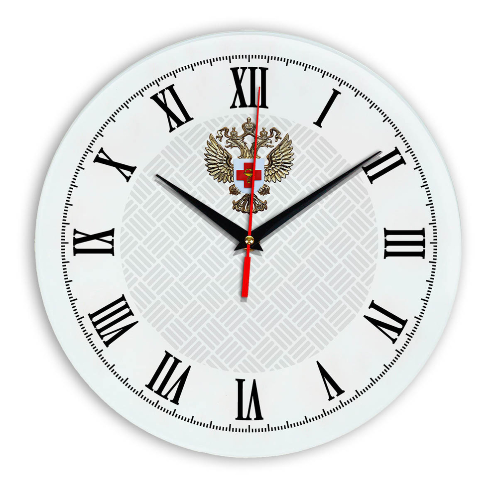 Настенные часы "Эмблема Здравоохранения 02 55"