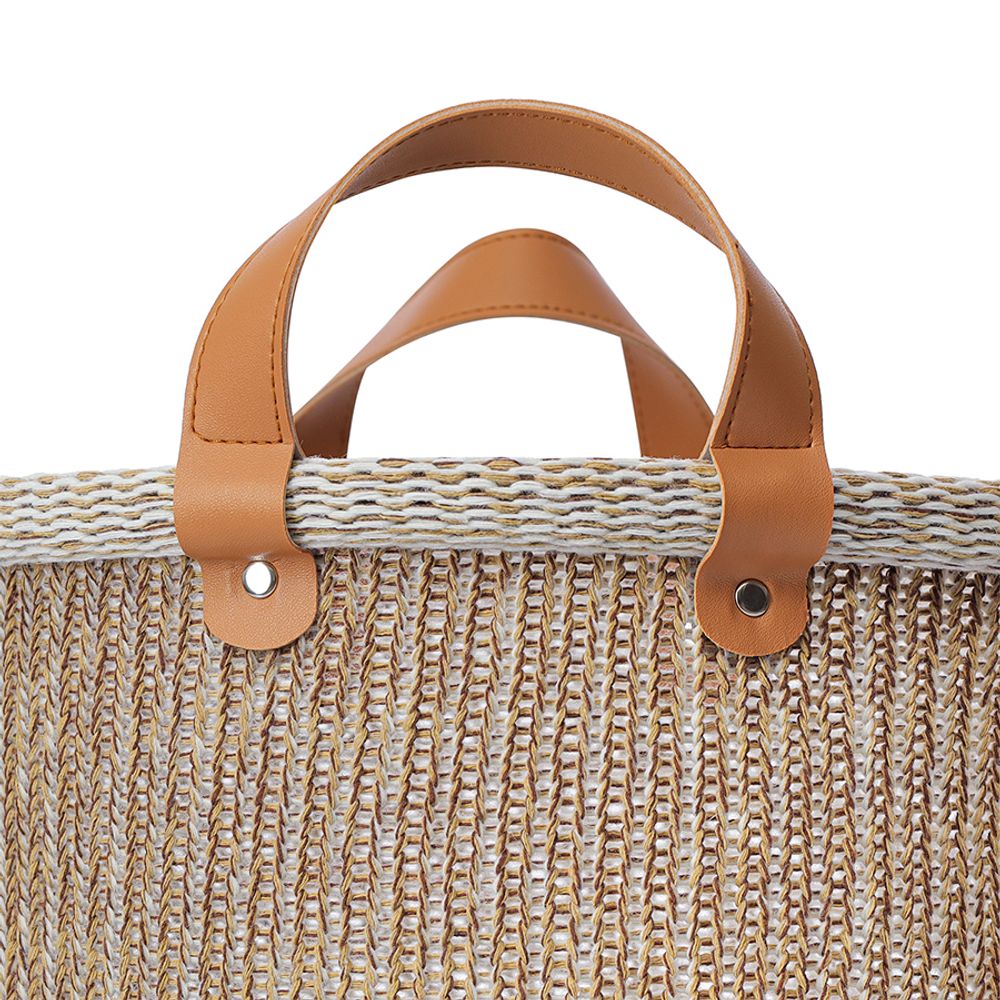 Корзина для хранения Sustainable collection, Ø27х25 см, бежевая