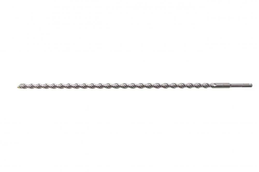 Бур по бетону, двойная спираль, Cobalt W-tip, 16x600 мм, SDS PLUS, серый