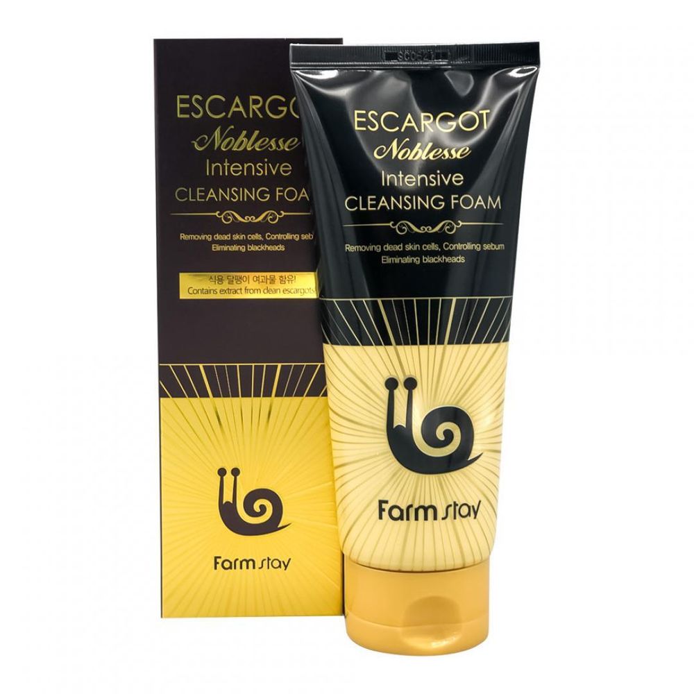 Farm Stay Escargot Noblesse Intensive Cleansing Foam пенка для очищения на основе экстракта королевской улитки